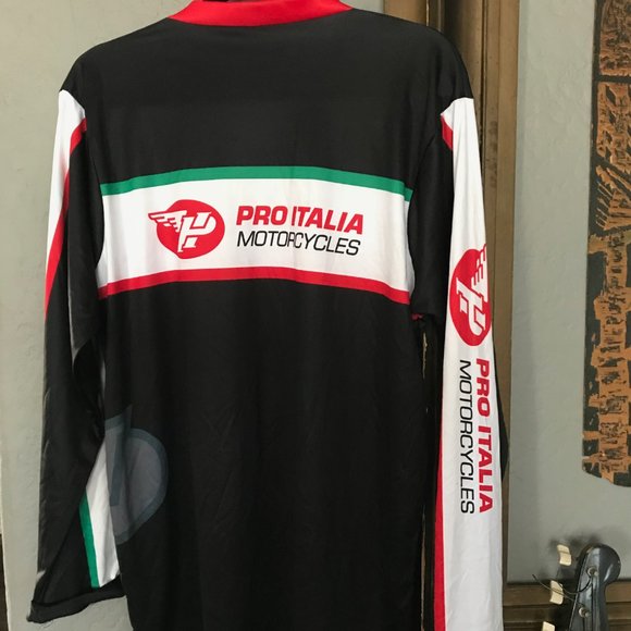 Shirts Pro Italia Motorcycle Racing Jersey Rare Vintage Poshmark